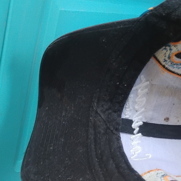 βΎοΈ BASEBALL CAP ποΈ COLIN BRAU Conway FREIGHT # 6 FLAMES NUC NASCAR - Picture 2 of 15